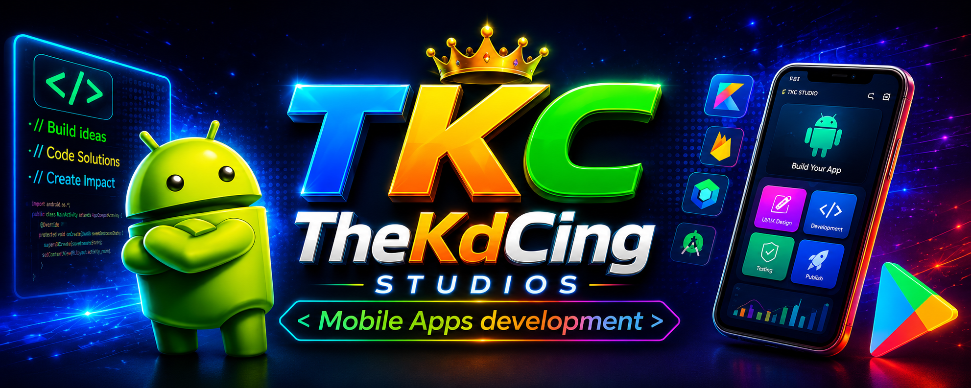 TheKdCing Studios Android apps artwork